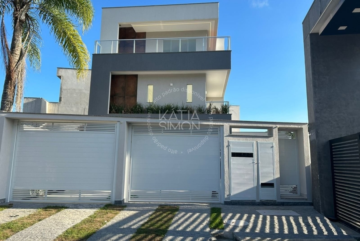 Casa moderna de 4 suítes à venda no Condomínio Dream Garden II, Vargem Pequena - Rio de Janeiro